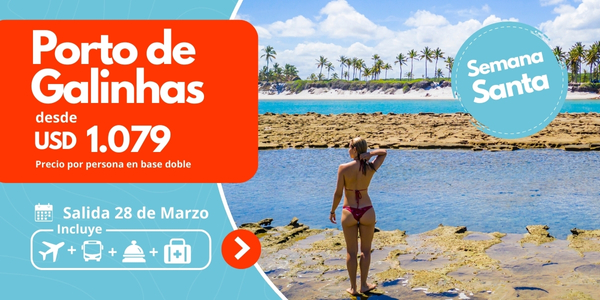 Porto Galinhas en Semana Santa